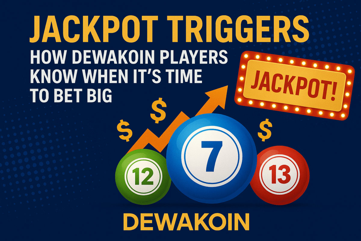 Jackpot Triggers: How Dewakoin Players Know When It’s Time to Bet Big