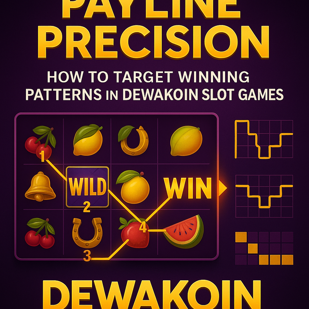 Payline Precision: How to Target Winning Patterns in Dewakoin Slot Games