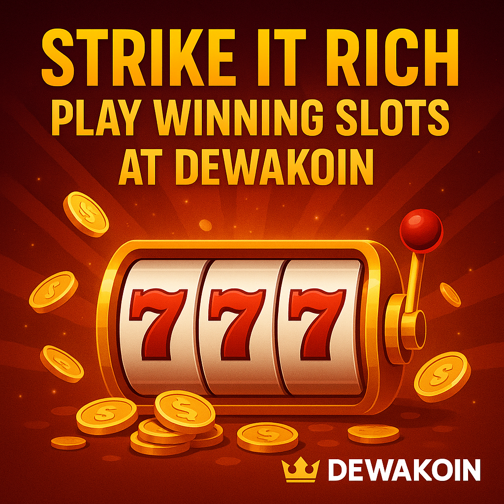 Strike It Rich: Play Winning Slots at Dewakoin