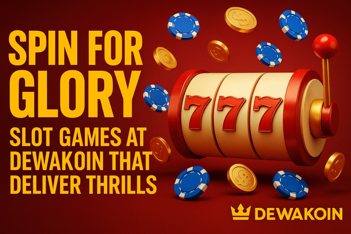 Spin for Glory: Slot Games at Dewakoin That Deliver Thrills