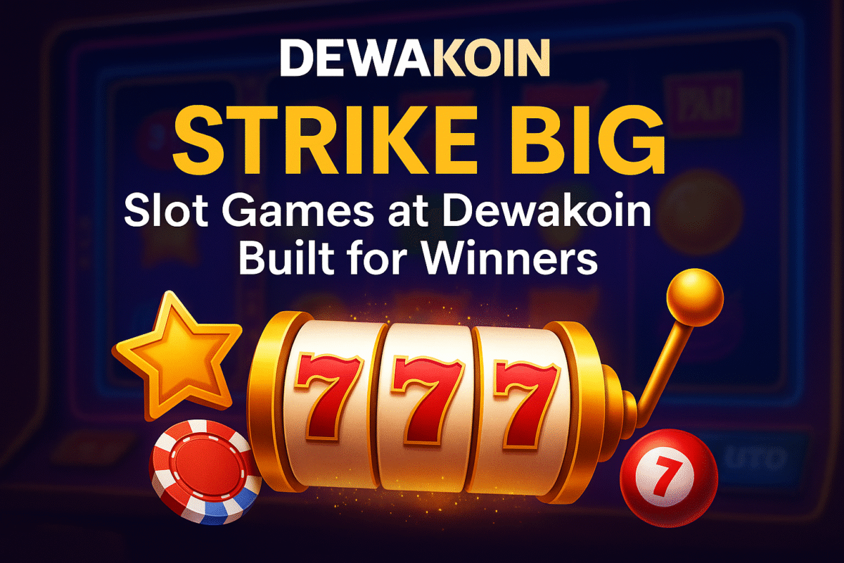 Strike Big: Slot Games at Dewakoin Built for Winners