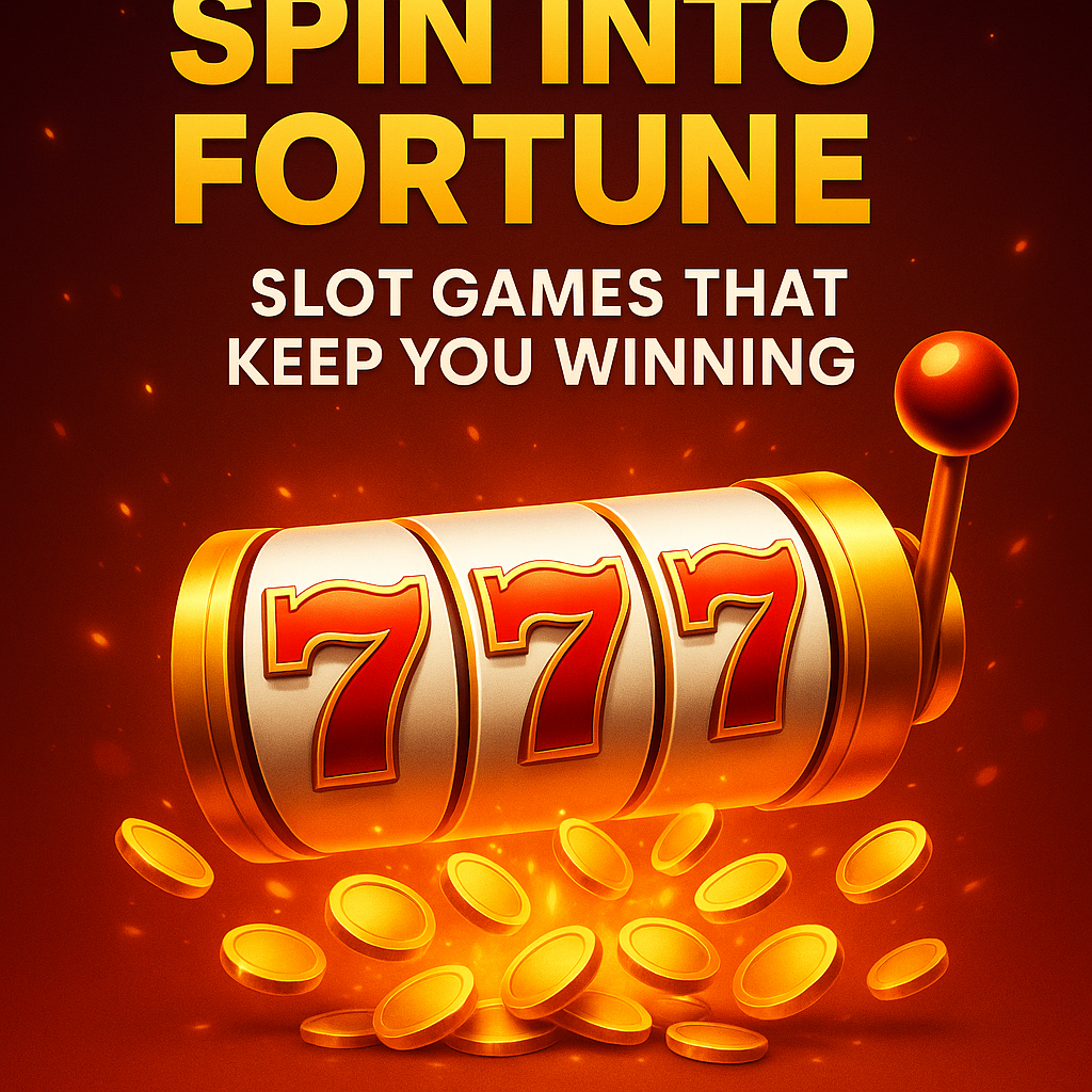 Spin Into Fortune: Slot Games That Keep You Winning at Dewakoin