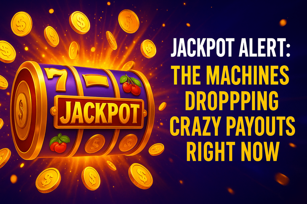 Jackpot Alert: The Machines Dropping Crazy Payouts Right Now